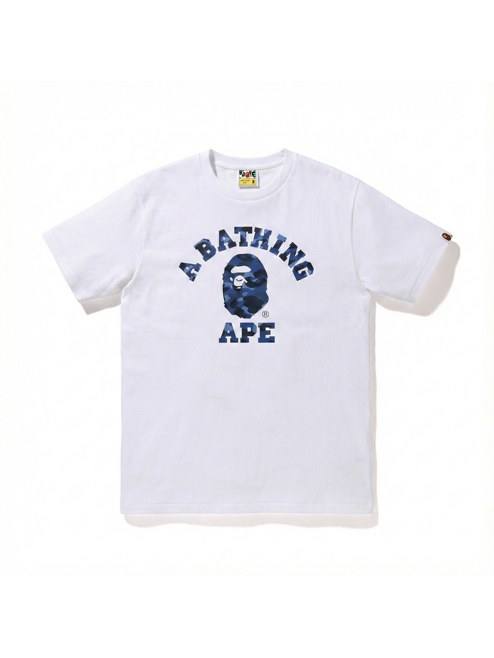 BAPE Color Camo College Tee - Blue